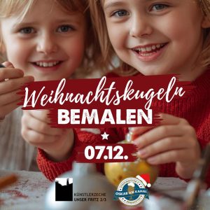 Weihnachtskugeln-Bemalen am 07.12.