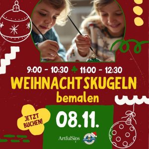 Weihnachtskugeln-Bemalen am 08.11.