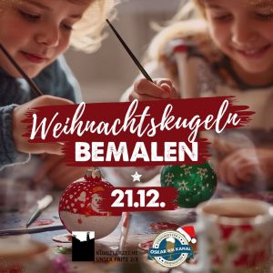 Weihnachtskugeln-Bemalen am 21.12.