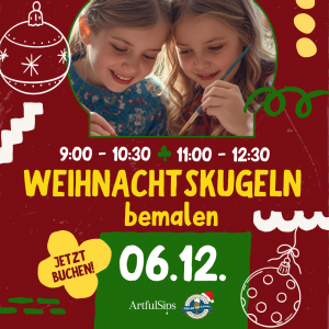 Weihnachtskugeln-Bemalen am 06.12.