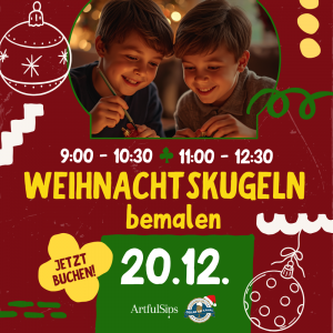 Weihnachtskugeln-Bemalen am 20.12.