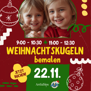 Weihnachtskugeln-Bemalen am 22.11.
